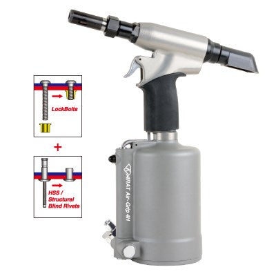 LockBolt and Structural Rivet Gun - 4.8 mm, 6.4 mm (Gun Only)