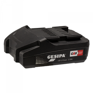 Supplied with 2 x CAS 2.0 Ah Li-Ion battery packs