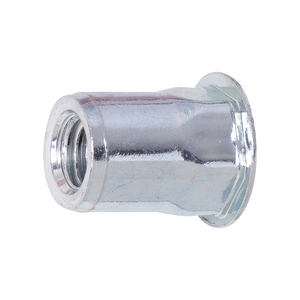 Hex Nutsert - Stainless Steel - Half Hex Body