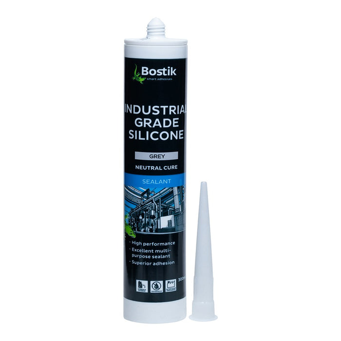 Products Industrial Silicone - Bostik Industrial Grade Grey Cartridge