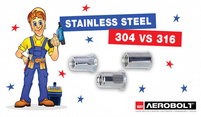 Stainless Steel Nutserts with Nelson the Rivet Nut Lad 