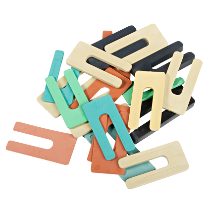 Plastic Horseshoe Packers