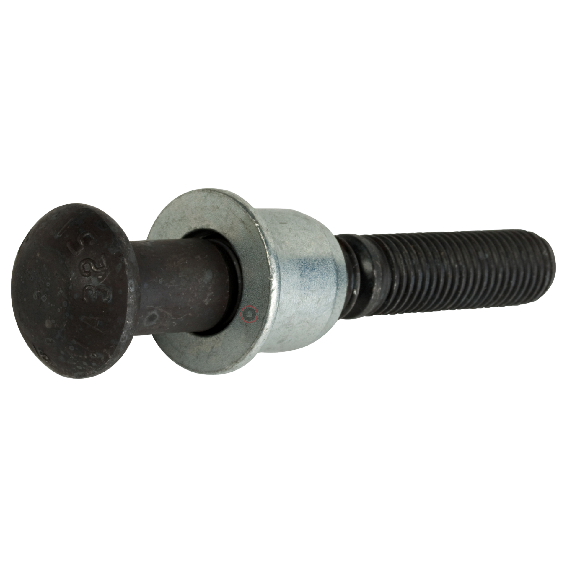 Huck Bolt C50L Pin & Collar Combo - Dome Head - Steel Carbon Black - Size 22.2mm (7/8")