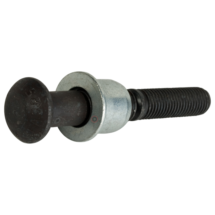 Huck Bolt C50L Pin & Collar Combo - Dome Head - Steel Carbon Black - Size 22.2mm (7/8
