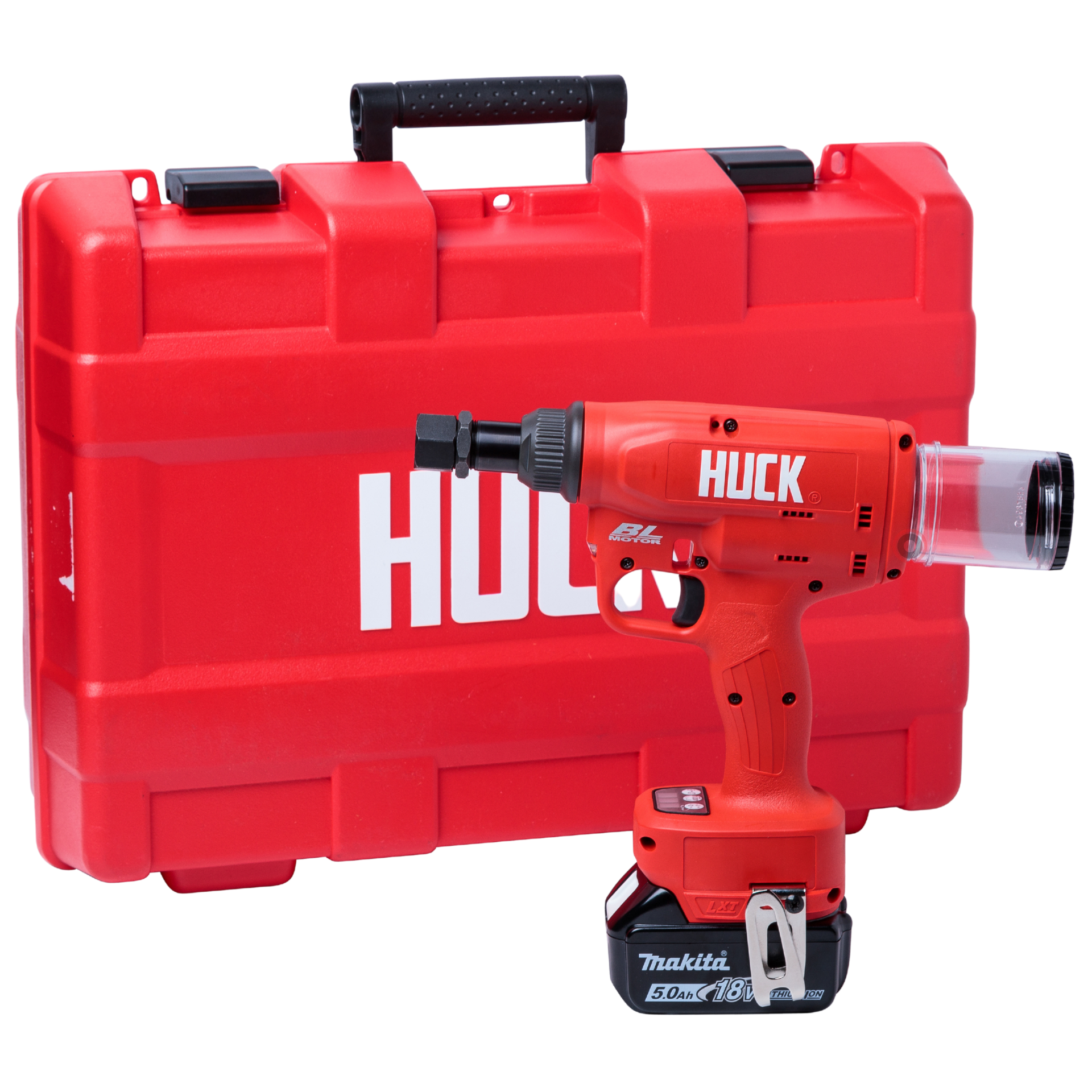 Battery Huck Makita Gun BV4500 with sturdy carry case
