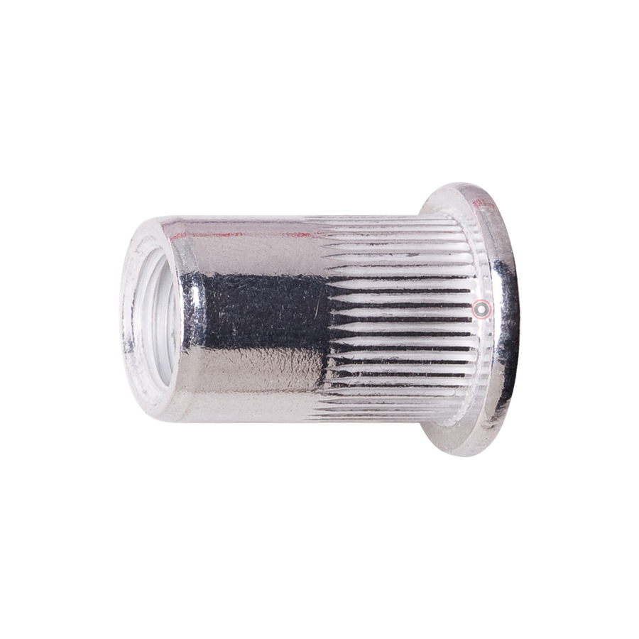 Nutsert Xtralok- Aluminium - Knurled Body - Open End