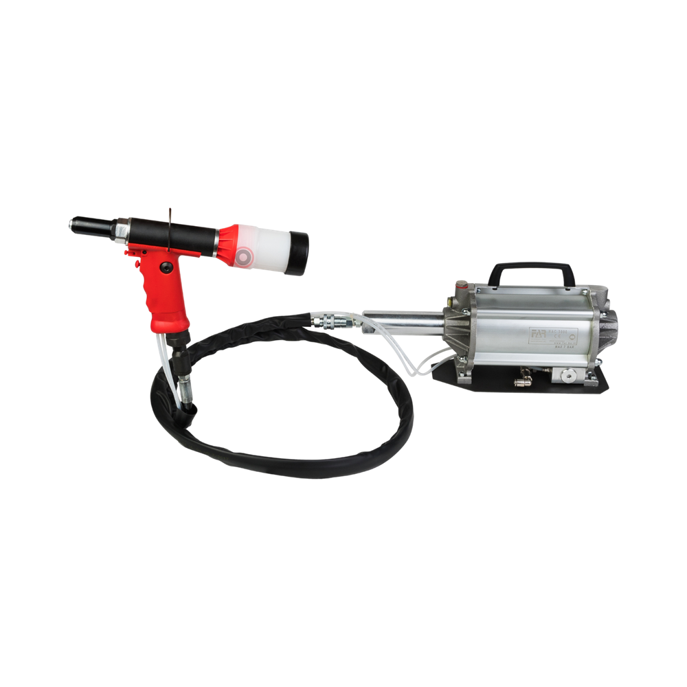 Pistol Air Rivet Gun - Structural Rivets + Standard Rivets 4.8 & 6.4 m