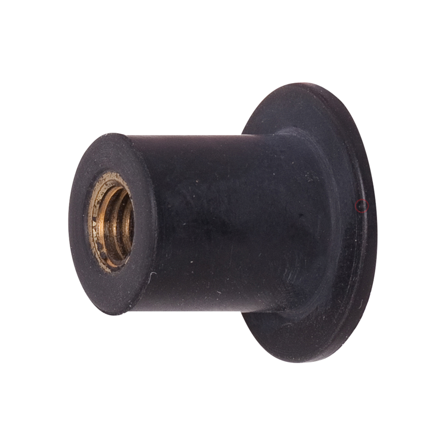 Well Nut (rubber body with internal brass nut)