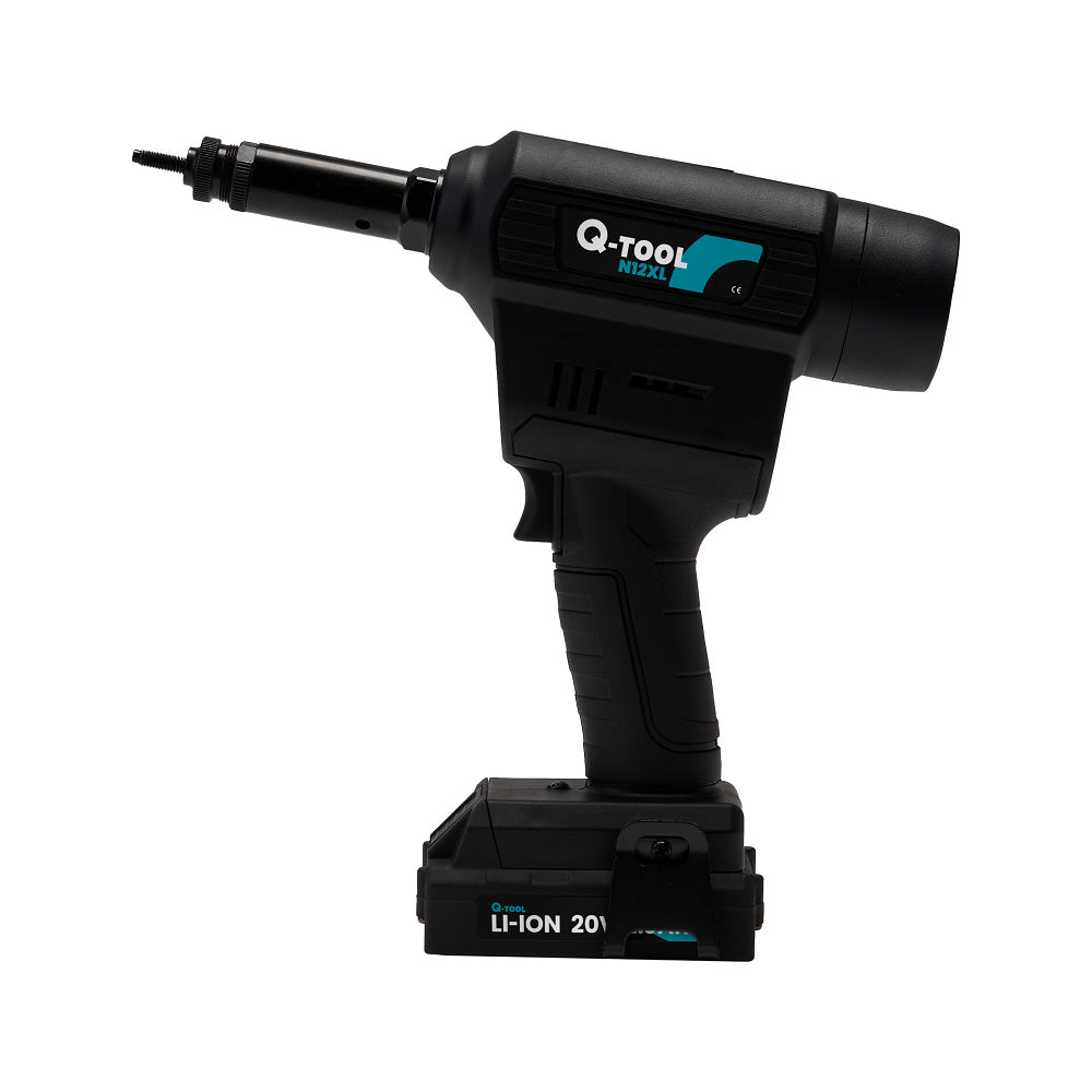 Battery Rivnut Tool, Nut Riveter - Q-Tool N12XL | Huck Aerobolt