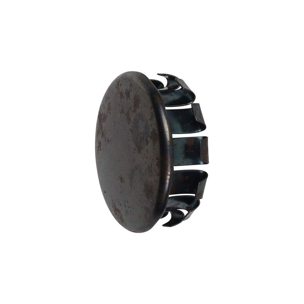 Steel Spring Tube Caps - Round Internal Fitting Clips.